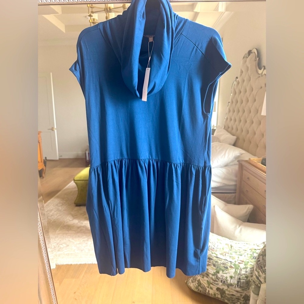 Lilla P Sleeveless Cowl Neck Dress
